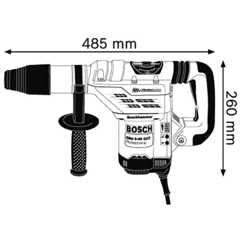 Ciocan rotopercutor Bosch GBH 5-40 DCE Ciocan rotopercutor Bosch GBH 5-40 DCE