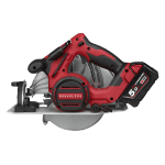Fierastrau circular cu 2 acumulatori Milwaukee M18 BLCS66-502X