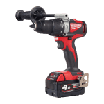 Masina de gaurit cu percutie cu 2 acumulatori Milwaukee M18 BLPD2-402X