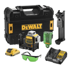 Nivela laser cu linii DeWalt DCE089D1G