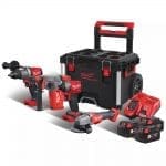 Set scule cu acumulator Milwaukee M18FPP4B-503