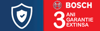 Bosch – 3 ani garantie