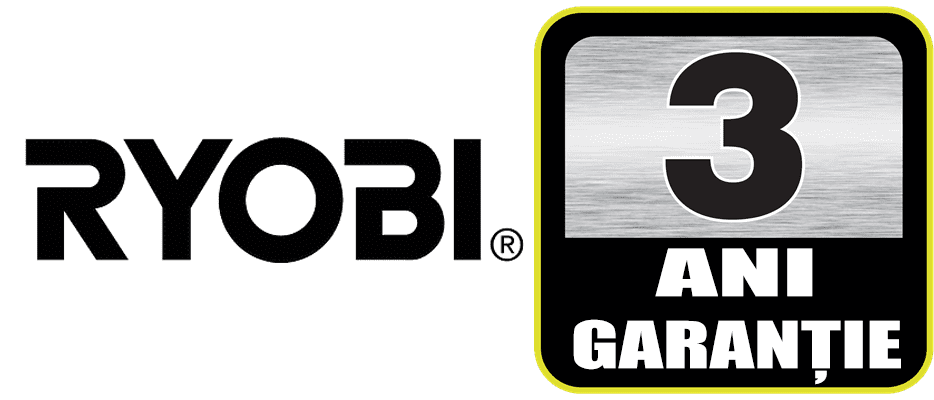 3 ani garantie ryobi