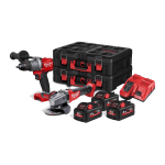 Set 2 scule Milwaukee M18 FPP2D2-553P