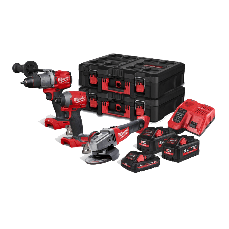 Set 3 scule Milwaukee M18 FPP302-533P Set 3 scule Milwaukee M18 FPP302-533P
