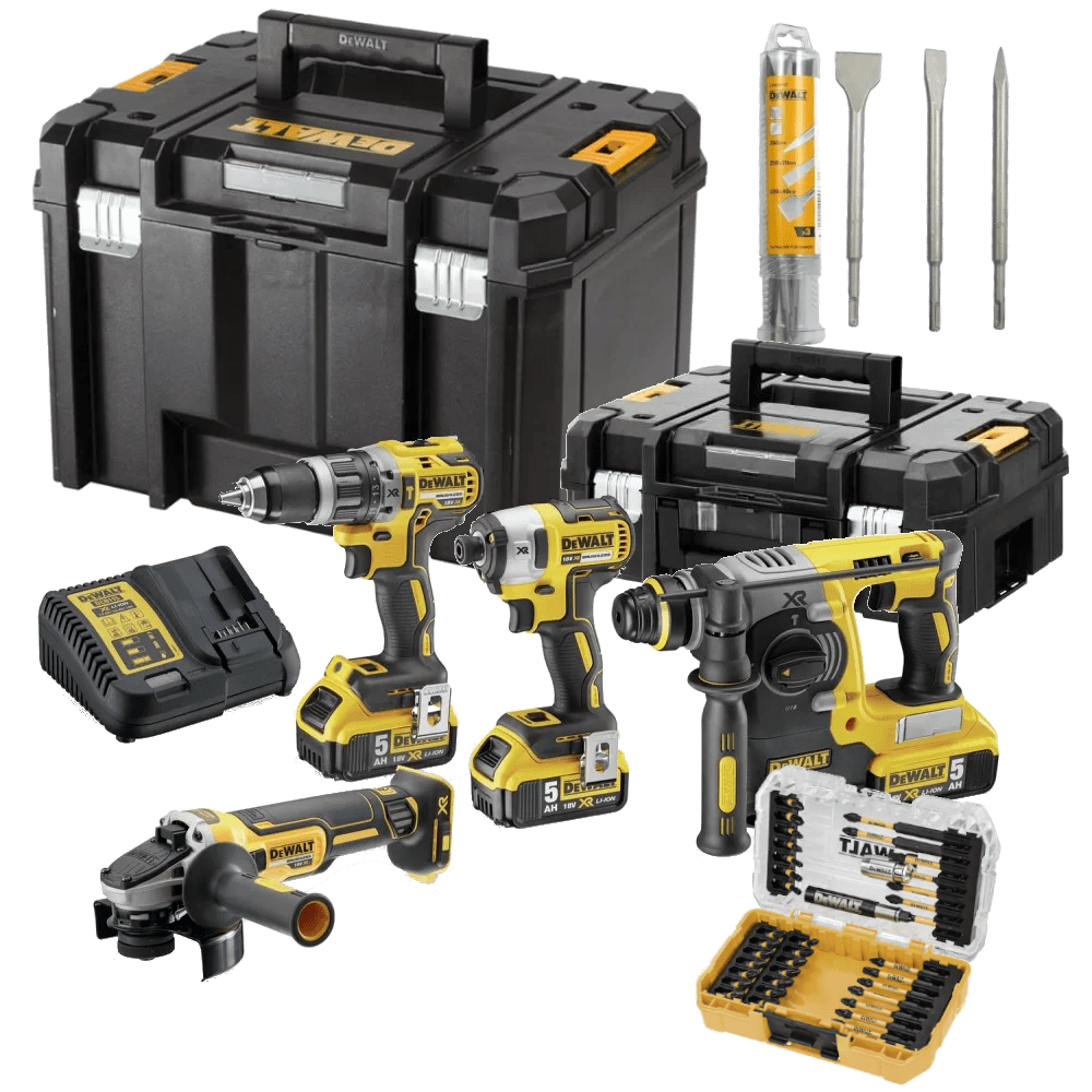 Set 4 scule electrice cu acumulatori Dewalt DCK422P3DT Set 4 scule electrice cu acumulatori Dewalt DCK422P3DT