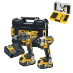 Set 2 masini de gaurit cu acumulatori DeWalt DCK268P2DT