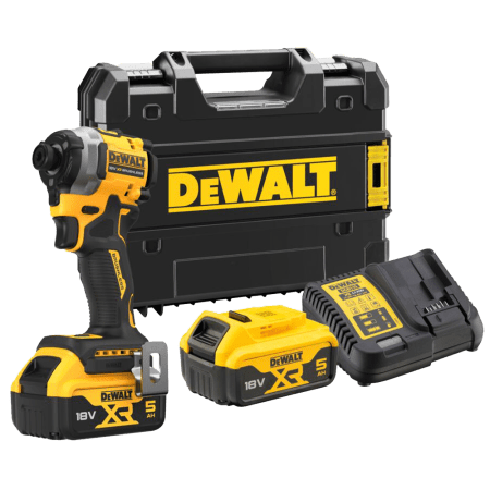 Masina de insurubat cu impact cu 2 acumulatori DeWalt DCF850P2T