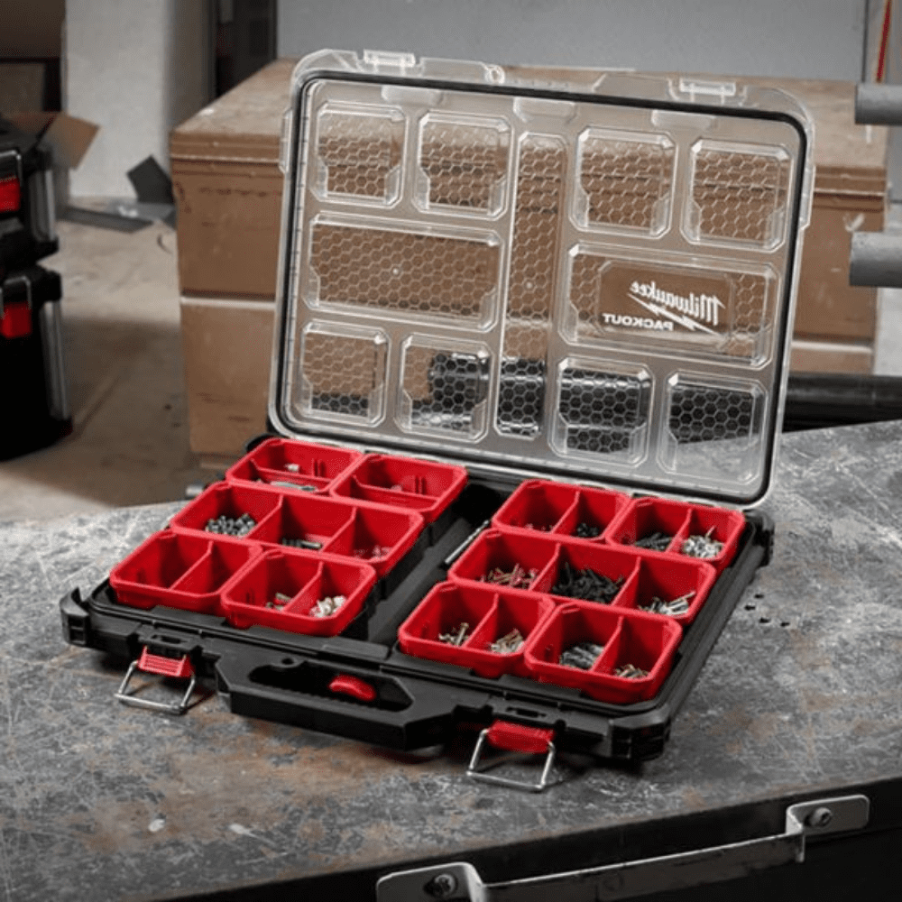 Cutie organizator slim compact Milwaukee PACKOUT Cutie organizator slim compact Milwaukee PACKOUT