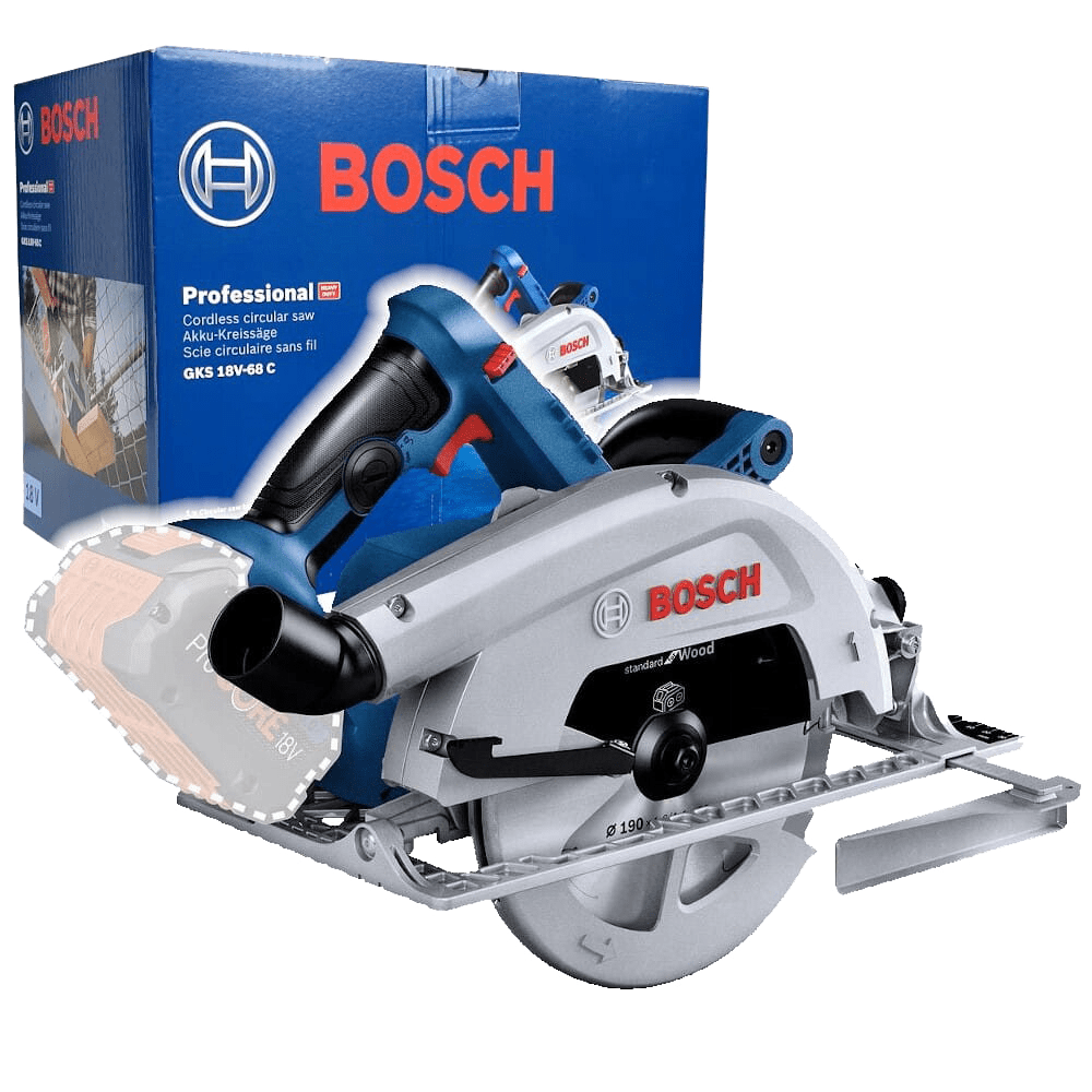 Fierastrau circular cu acumulator Bosch GKS 18V-68 C Fierastrau circular cu acumulator Bosch GKS 18V-68 C