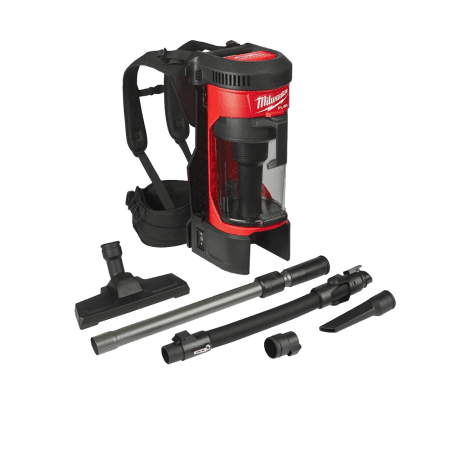 Aspirator tip rucsac cu acumulator Milwaukee M18 FBPV-0
