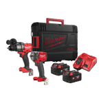 Set 2 scule cu acumulator Milwaukee M18 FPP2B3-502X