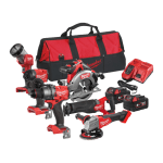 Set 6 scule cu acumulator Milwaukee M18 FPP6E3-502B