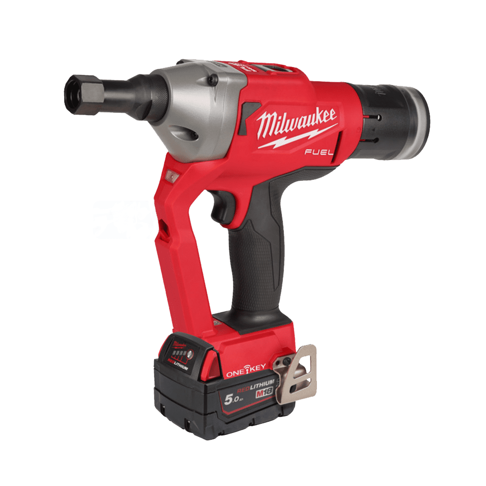 Masina de nituit pop cu 2 acumulatori Milwaukee M18 ONEFLT-502X Masina de nituit pop cu 2 acumulatori Milwaukee M18 ONEFLT-502X