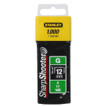 Set 1000 capse din otel galvanizat 12mm Stanley 1-TRA708T
