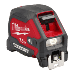 Ruleta 7.5m magnetica cu LED Milwaukee