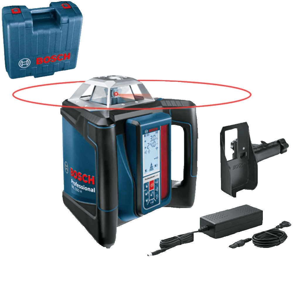 Nivela laser rotativa cu linii rosii Bosch GRL 500 H Nivela laser rotativa cu linii rosii Bosch GRL 500 H