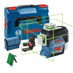 Nivela laser cu 3 linii verzi Bosch GLL 3-80 CG