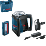 Nivela laser rotativa cu linii rosii Bosch GRL 500 H
