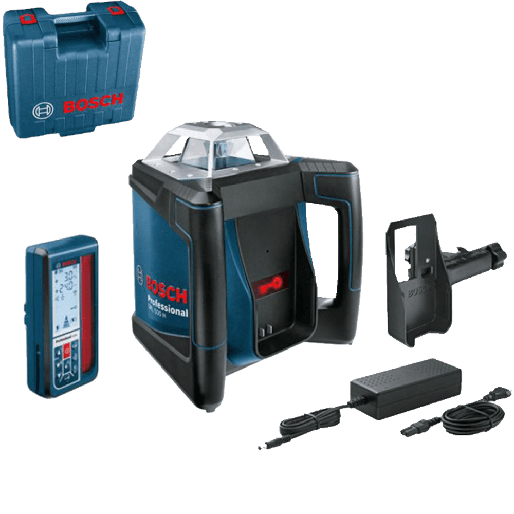 Nivela laser rotativa cu linii rosii Bosch GRL 500 H Nivela laser rotativa cu linii rosii Bosch GRL 500 H