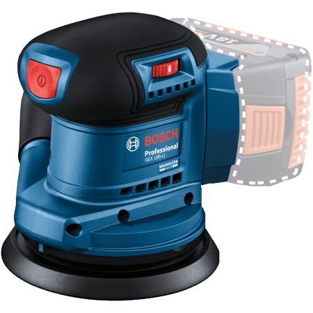 Slefuitor orbital fara acumulatori Bosch GEX 185-Li