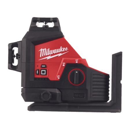 Nivela laser verde cu 3 planuri fara acumulatori Milwaukee M123PL-0C