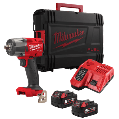 Masina de insurubat cu impact cu 2 acumulatori Milwaukee M18 FMTIW2P12-502X
