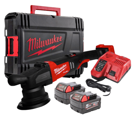 Masina de polisat cu 2 acumulatori Milwaukee M18 FROP15-502X